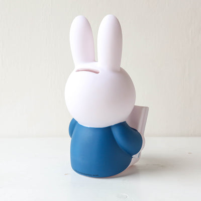 Miffy with Book Money Box - Blue