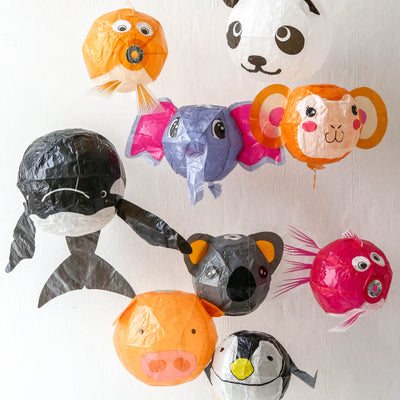 Elephant Japanese Paper Balloon