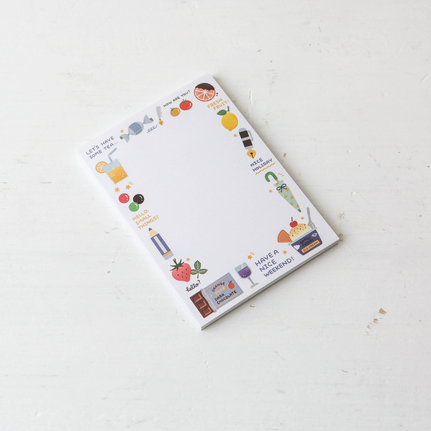 Mini Memo Pad by Eric Small Things