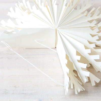 28cm Paper Snowflake Decoration