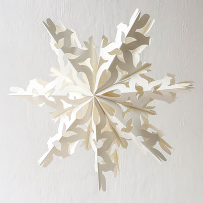 32cm Paper Snowflake Decoration - Classic