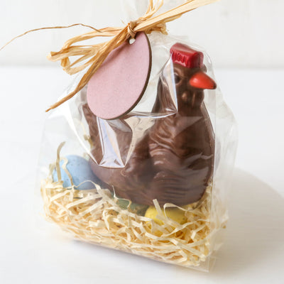 Nesting Chocolate Hen