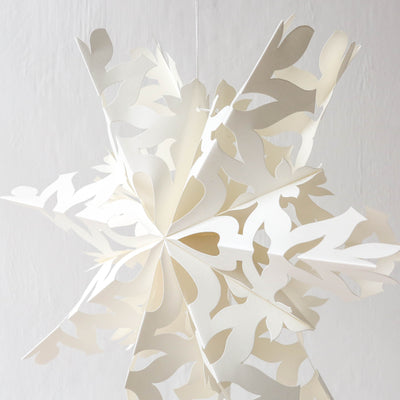 32cm Paper Snowflake Decoration - Classic