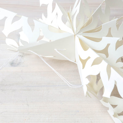 32cm Paper Snowflake Decoration - Classic
