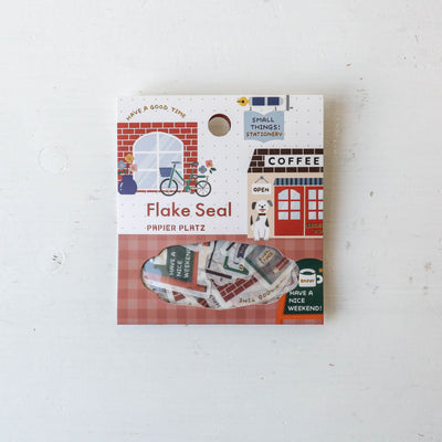 Flake Seal Stickers by Eric Small Things