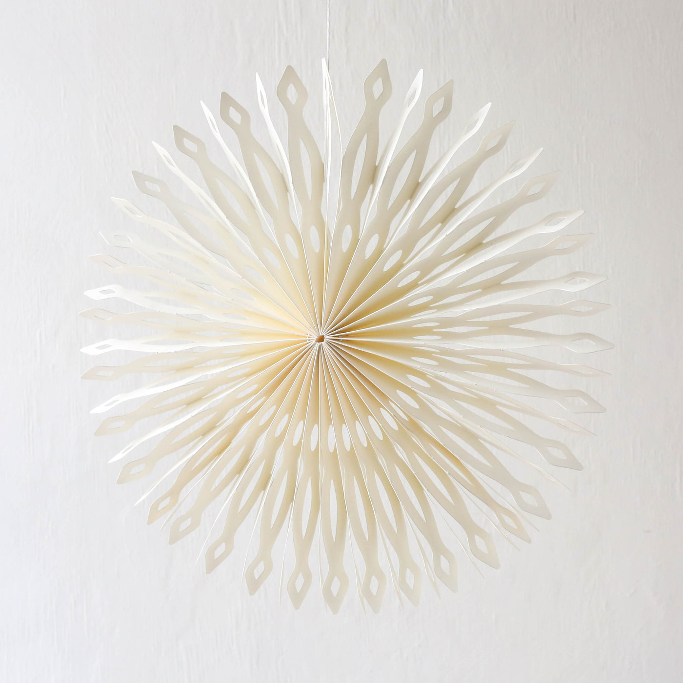 30cm Paper Snowflake Decoration - Fan