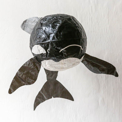 Black Whale Japanese Paper Balloon