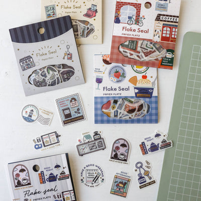 Flake Seal Stickers by Eric Small Things