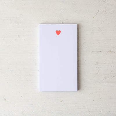 Letterpressed Mini Bloc Notepad