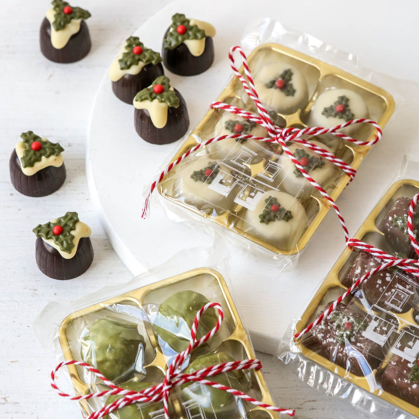 Festive Chocolate Treat Tray
