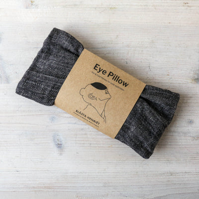 Linen Hot and Cold Eye Pillow - Herring