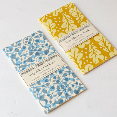 Cambridge Imprint Very Slim List Book