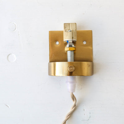 Wavy Glass Wall Lamp 'Greta'