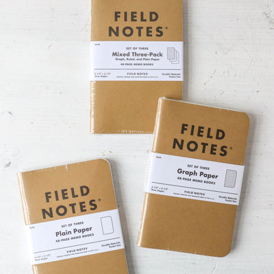 Field Notes 3-Pack - Original Kraft