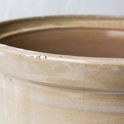 Giant Lidded Crock Jar LOCAL PICK UP ONLY