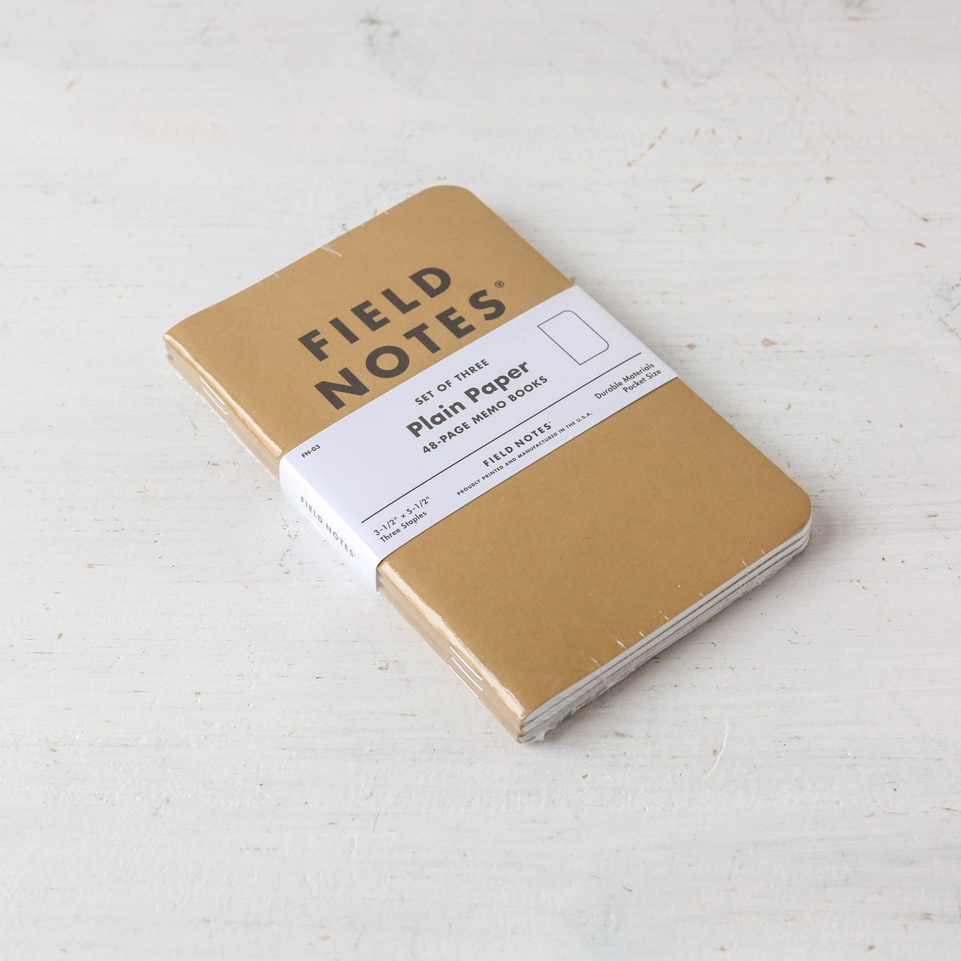 Field Notes 3-Pack - Original Kraft