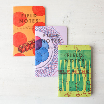 Field Notes 3-Pack - United States of Letterpress