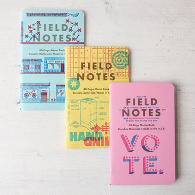 Field Notes 3-Pack - United States of Letterpress