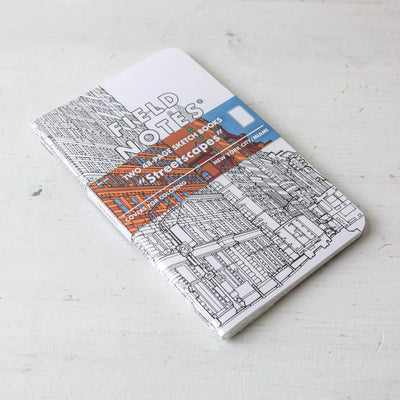 Field Notes Sketch Book 2-Pack - Streetscapes