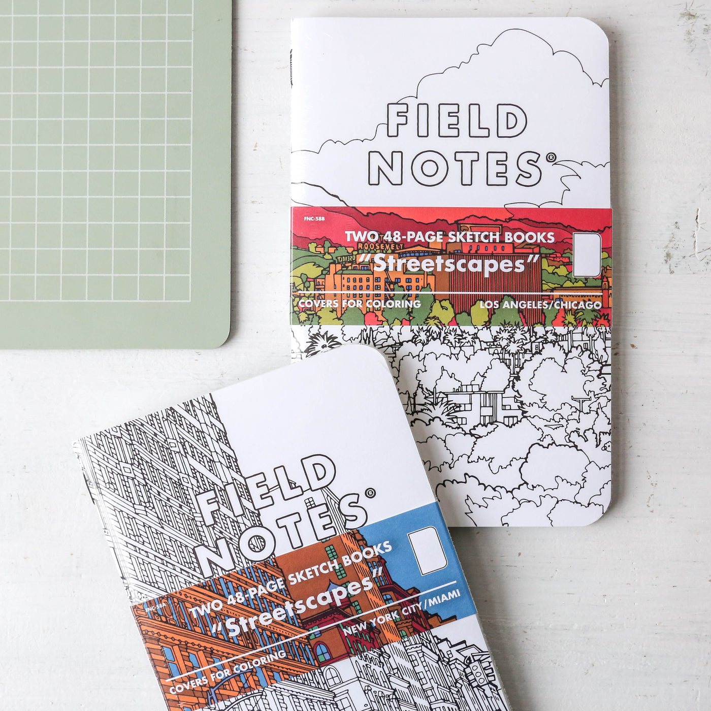 Field Notes Sketch Book 2-Pack - Streetscapes