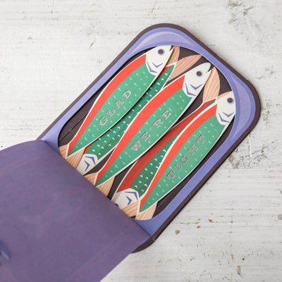 Sardine Friends Pop-Up Card