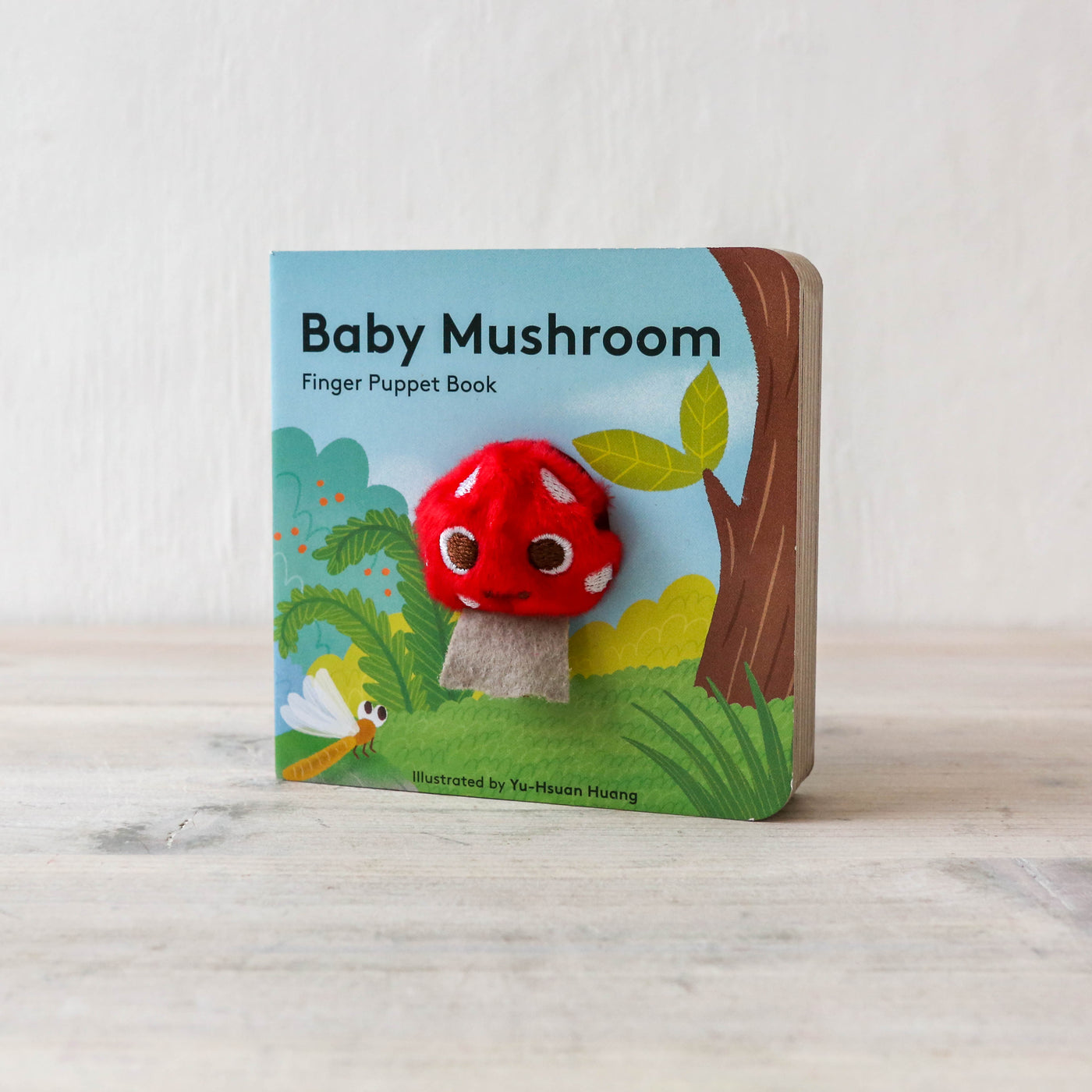 Finger Puppet Board Book - Baby Mushroom