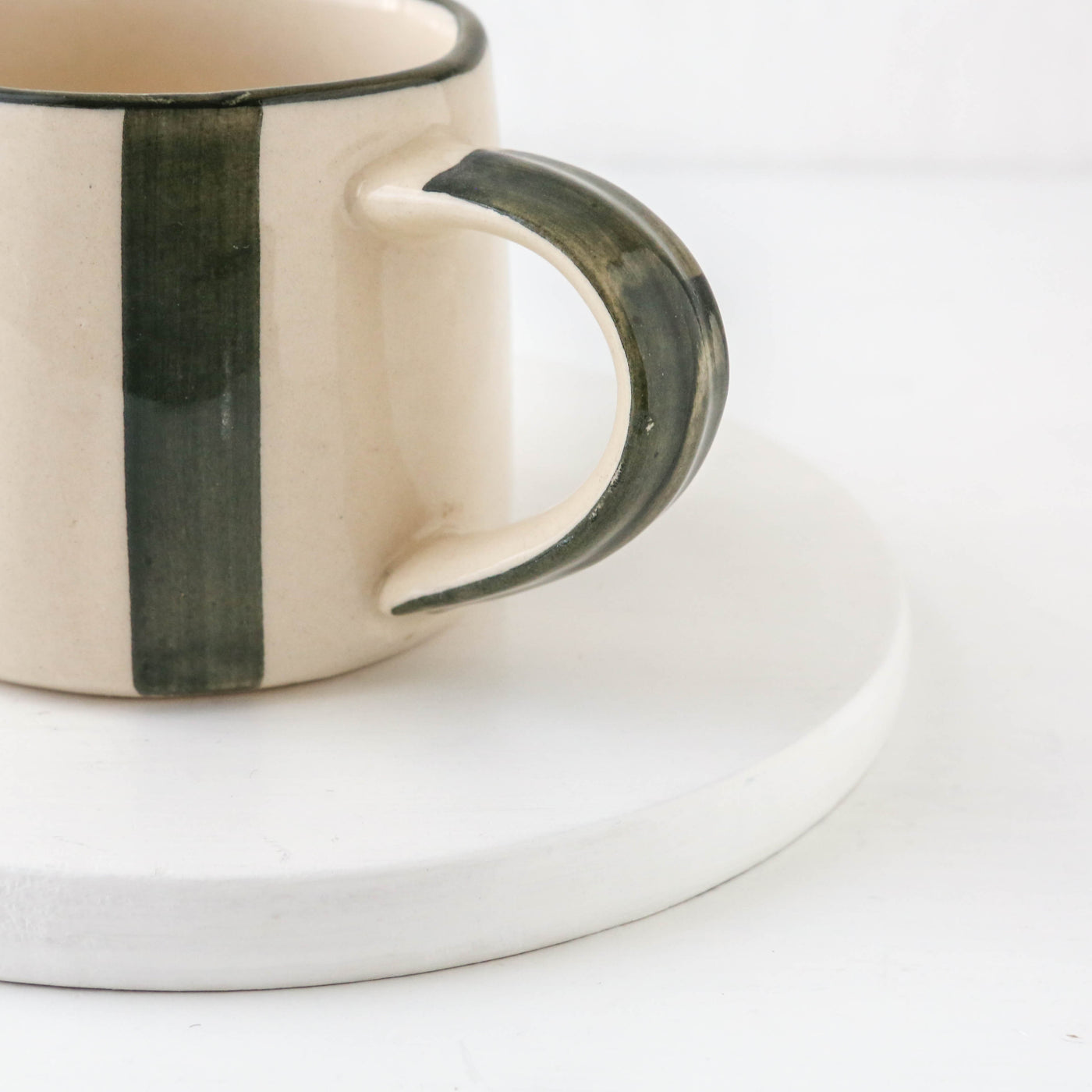 Washed Stripe Koko Mug - Forest