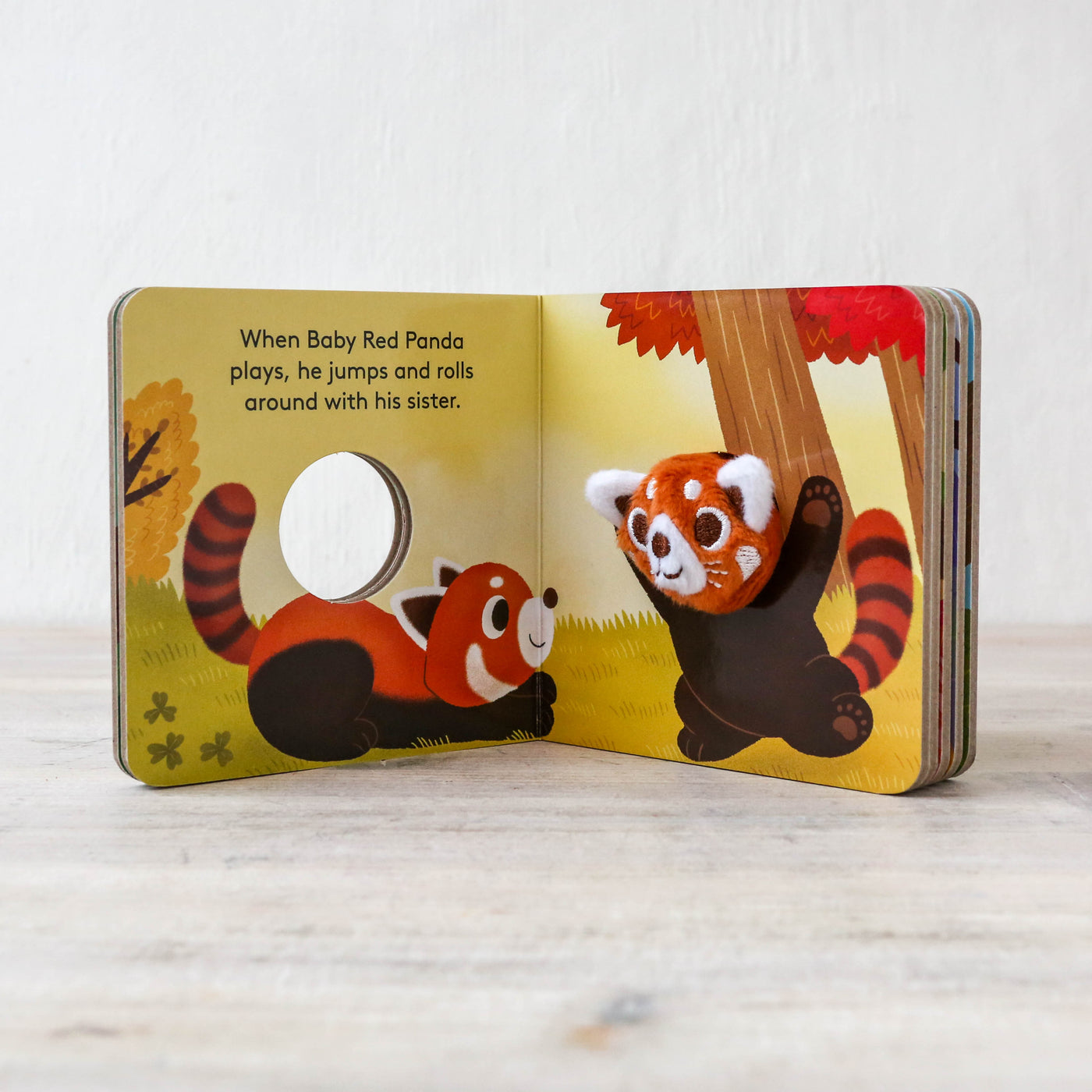 Finger Puppet Board Book - Red Panda