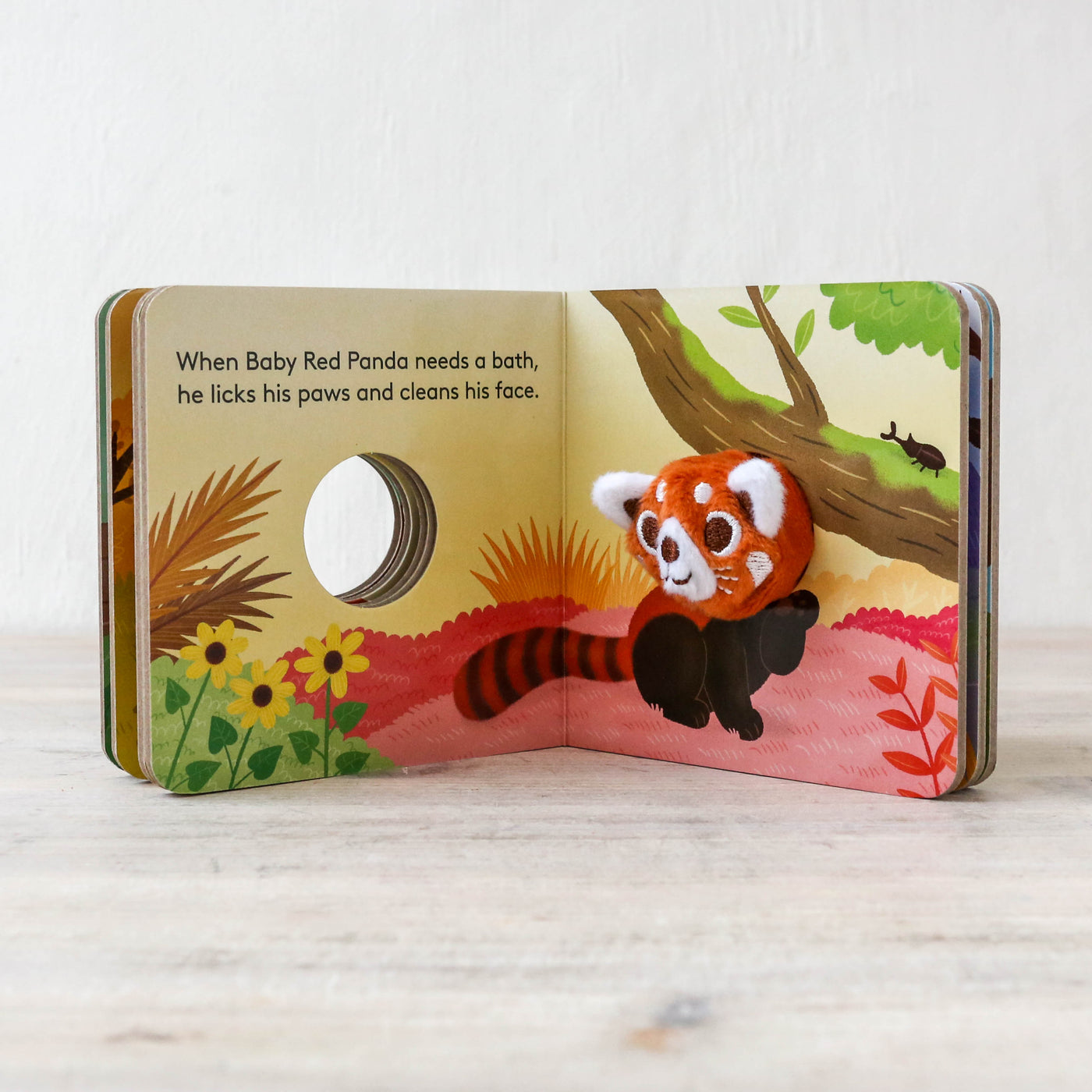 Finger Puppet Board Book - Red Panda