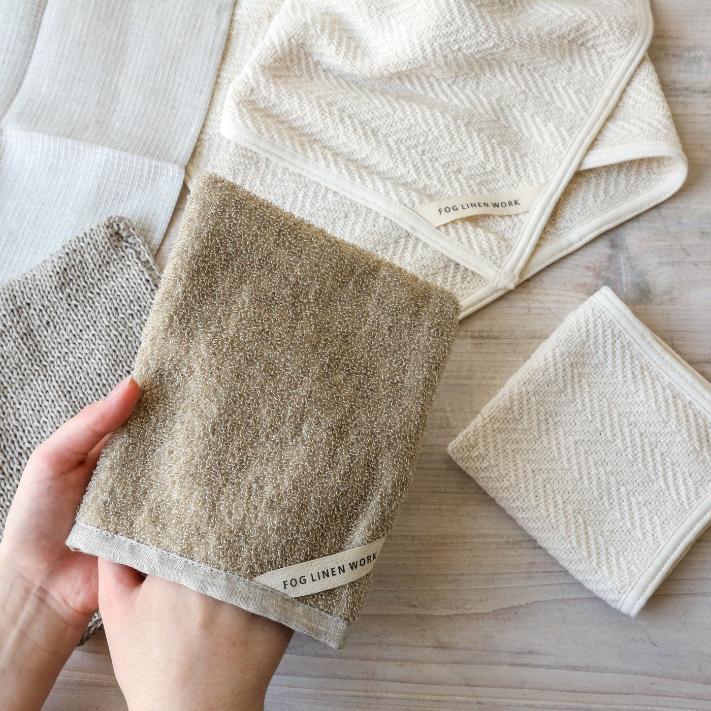 Linen Body Wash Cloth Berylune
