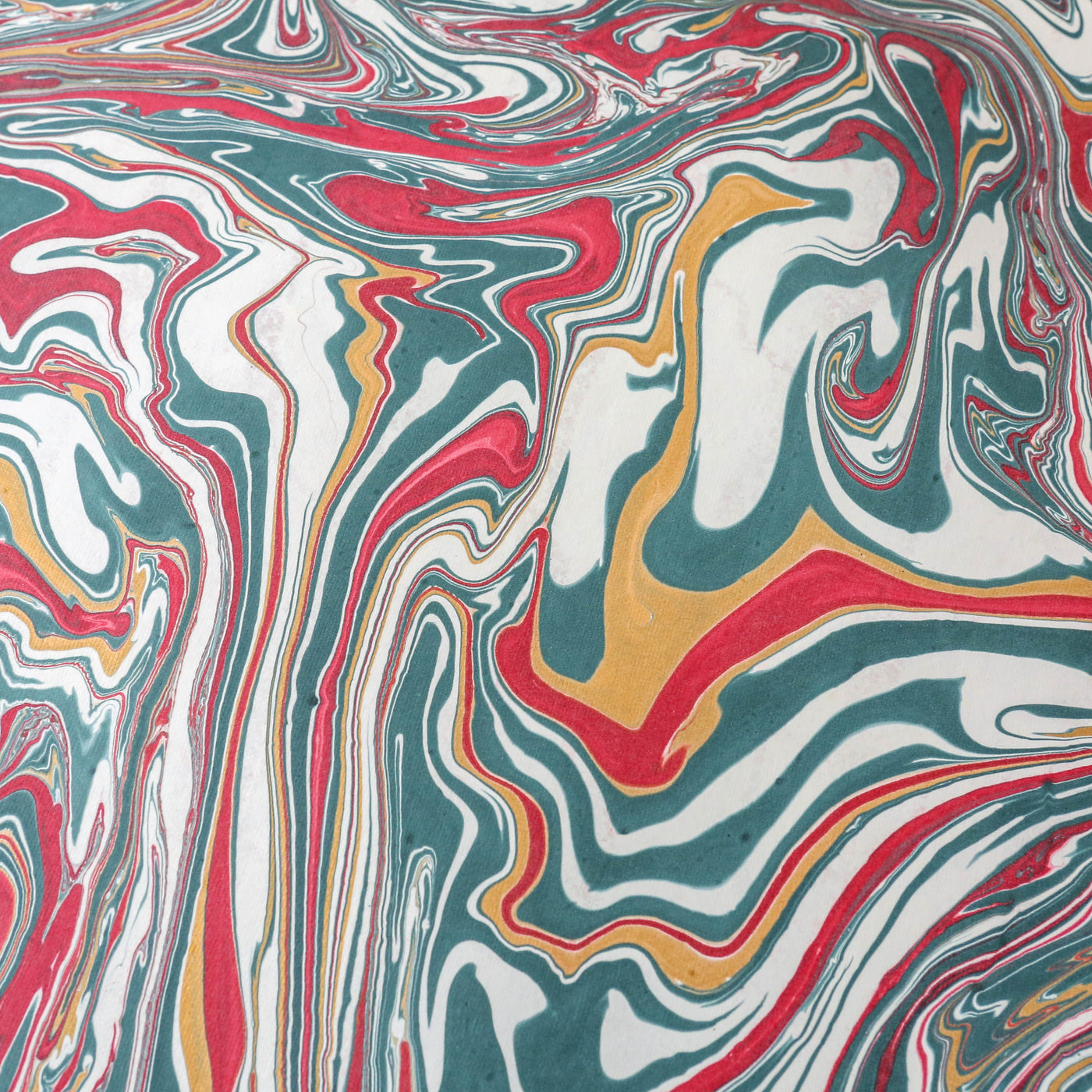 Hand Marbled Wrap - Festive Free Spirit