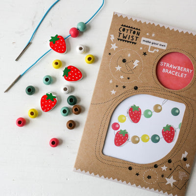 Beaded Bracelet Kit - Strawberry