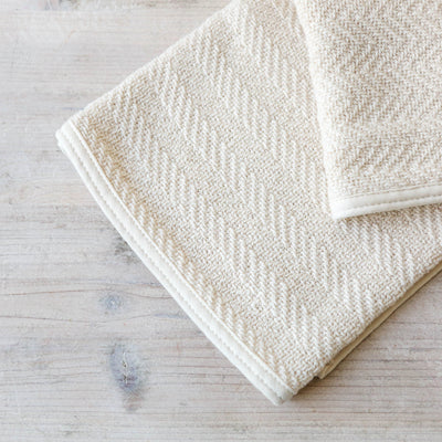 Herringbone Cotton Towel - Medium