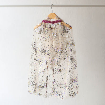 Multicolour Sequin Fairy Dress Up Cape