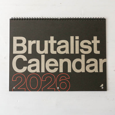 2026 Brutalist Calendar