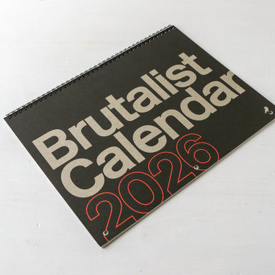 2026 Brutalist Calendar