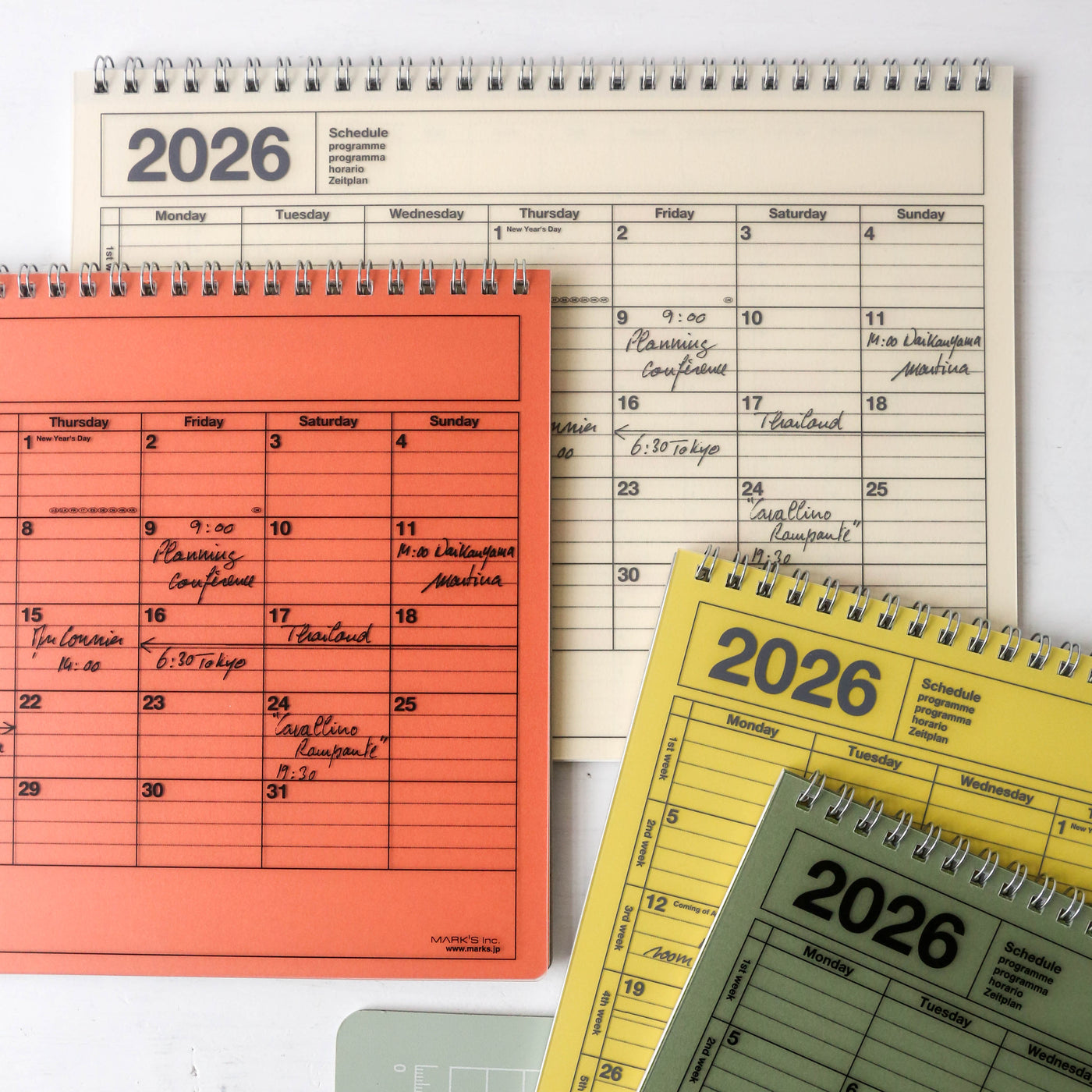 2026 Medium Notebook Calendar