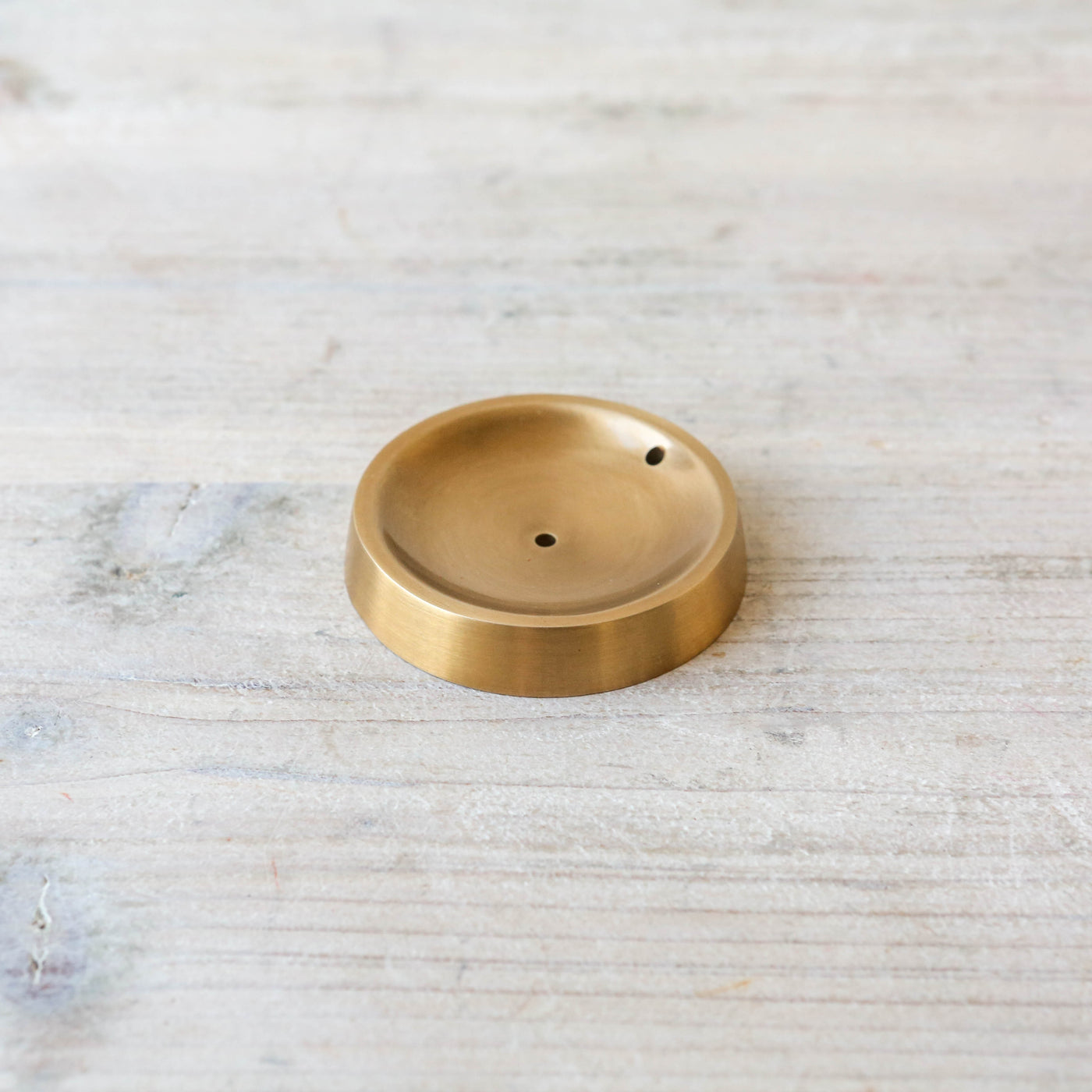 Brass Incense Stand - Round