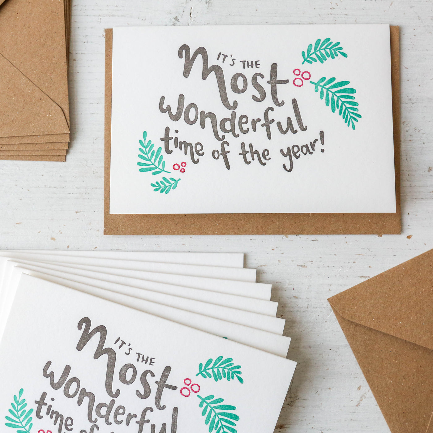 It's the Most Wonderful Time - Pack of 8 Christmas Cards