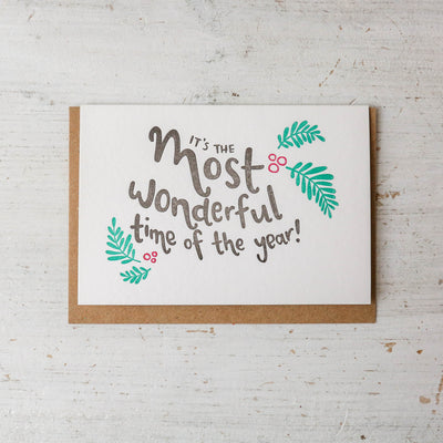 It's the Most Wonderful Time - Pack of 8 Christmas Cards