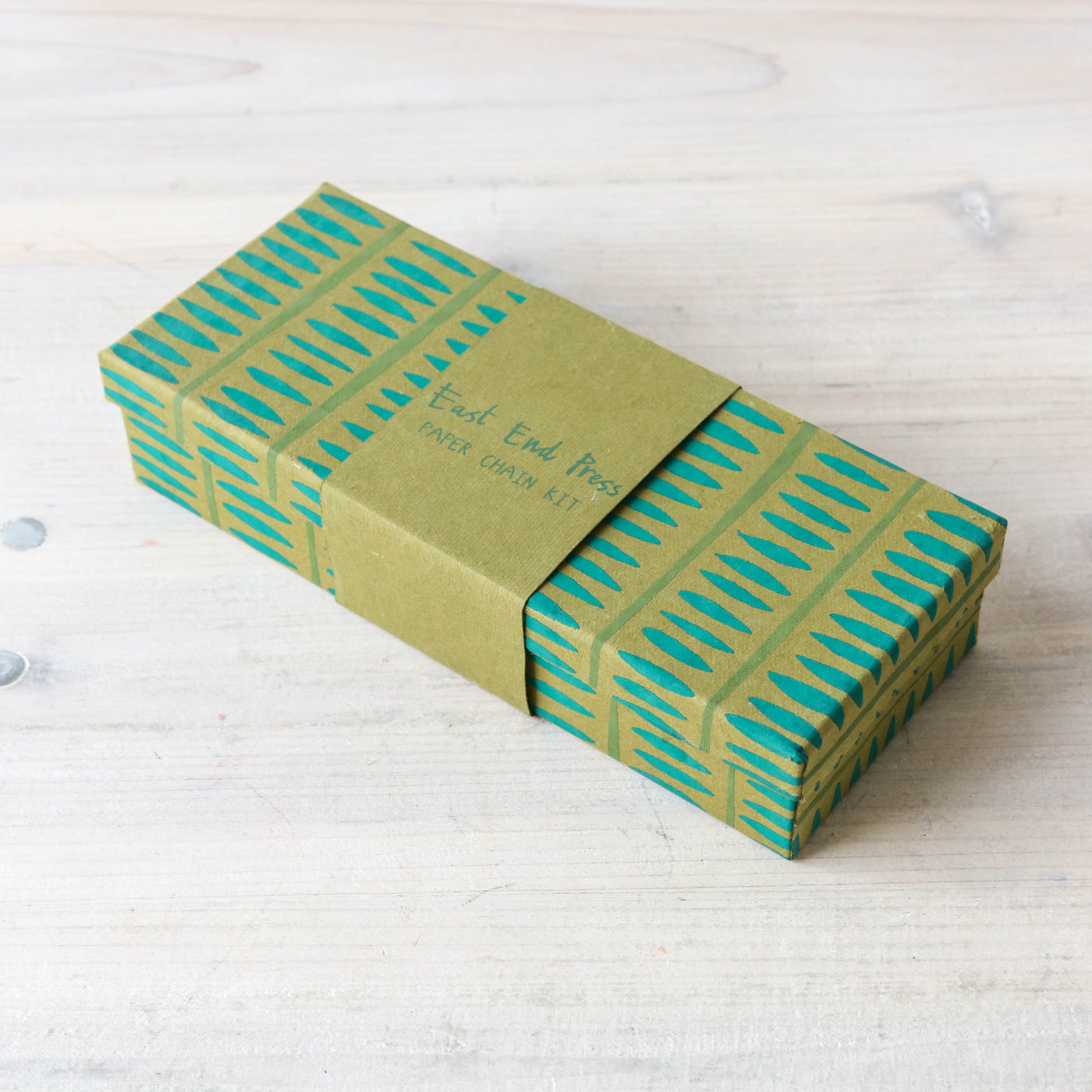 Screen Printed Paper Chain Kit - Green
