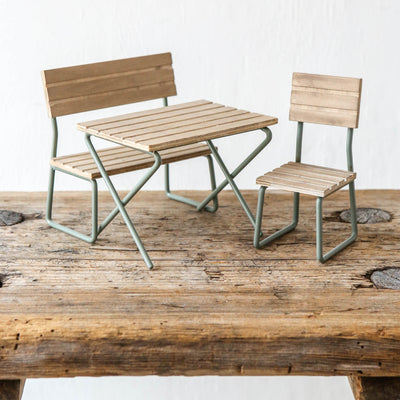 Garden Furniture Set - Miniature Size