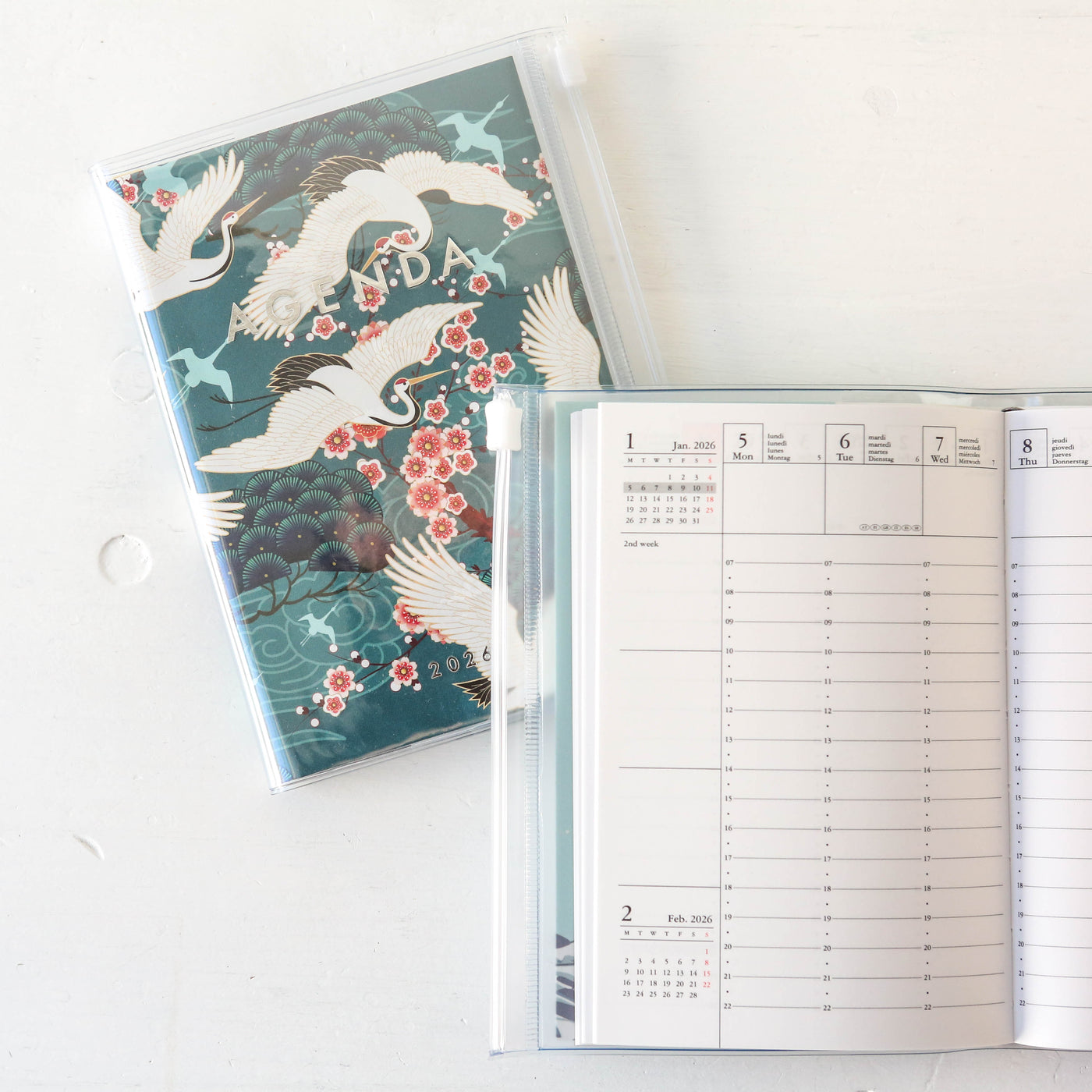 A6 Agenda Wallet Diary - 2026