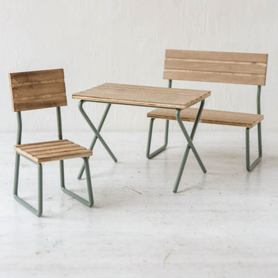 Garden Furniture Set - Miniature Size