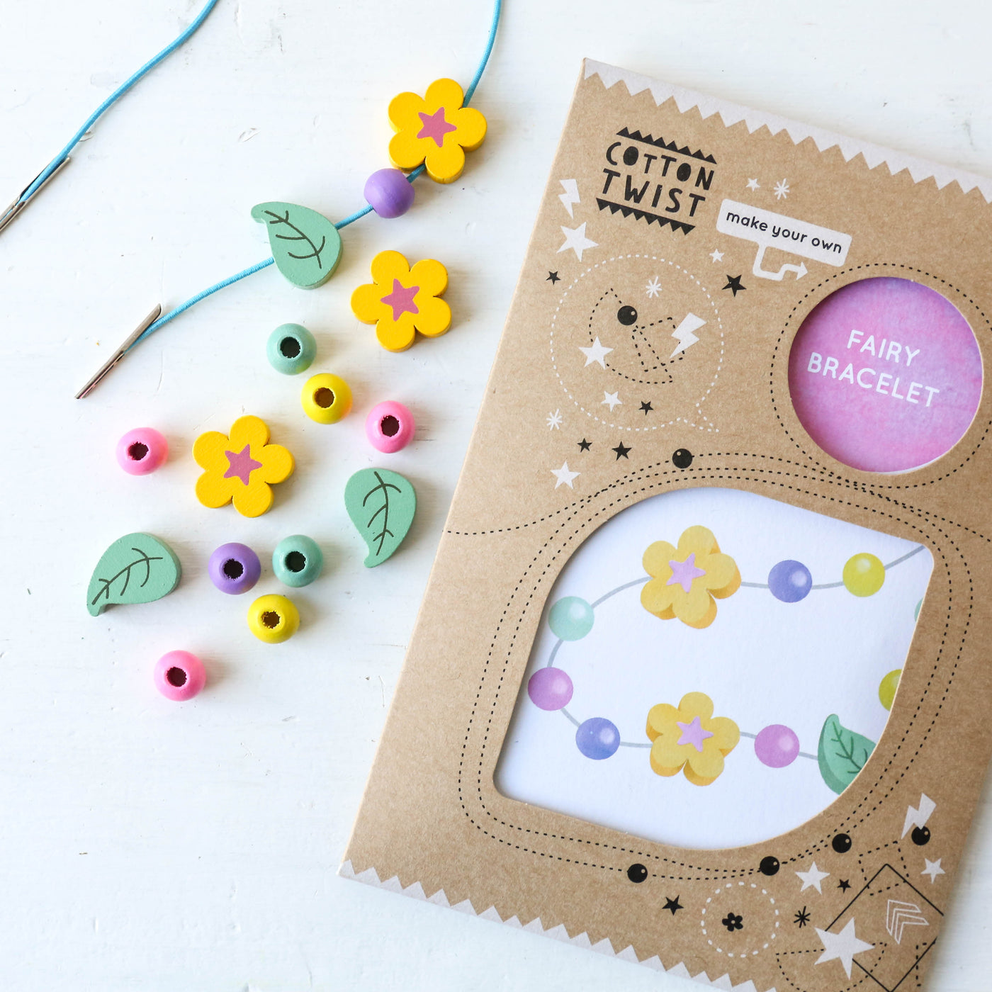 Beaded Bracelet Kit - Fairy Garden