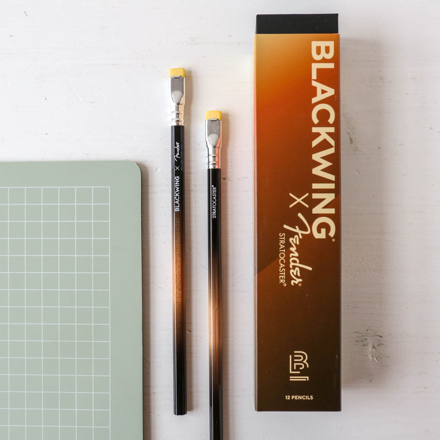 Blackwing x Fender Sunburst Limited Edition - Box of 12 Pencils - Balanced