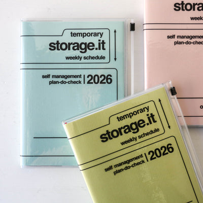 A5 Storage.it Wallet Diary - 2026