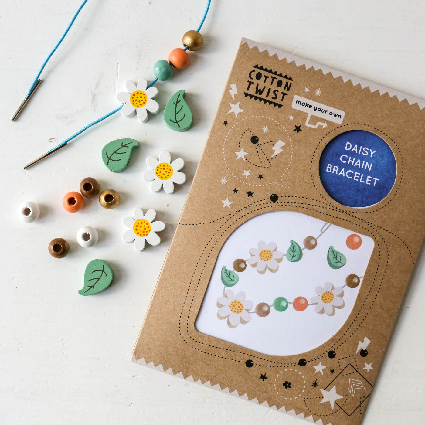 Beaded Bracelet Kit - Daisy Chain