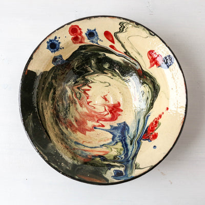 Studio Pottery Serving Bowl - Medium
