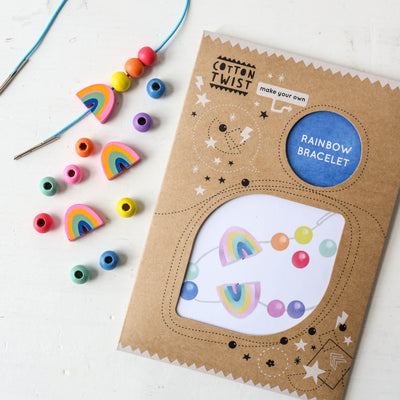 Beaded Bracelet Kit - Rainbow